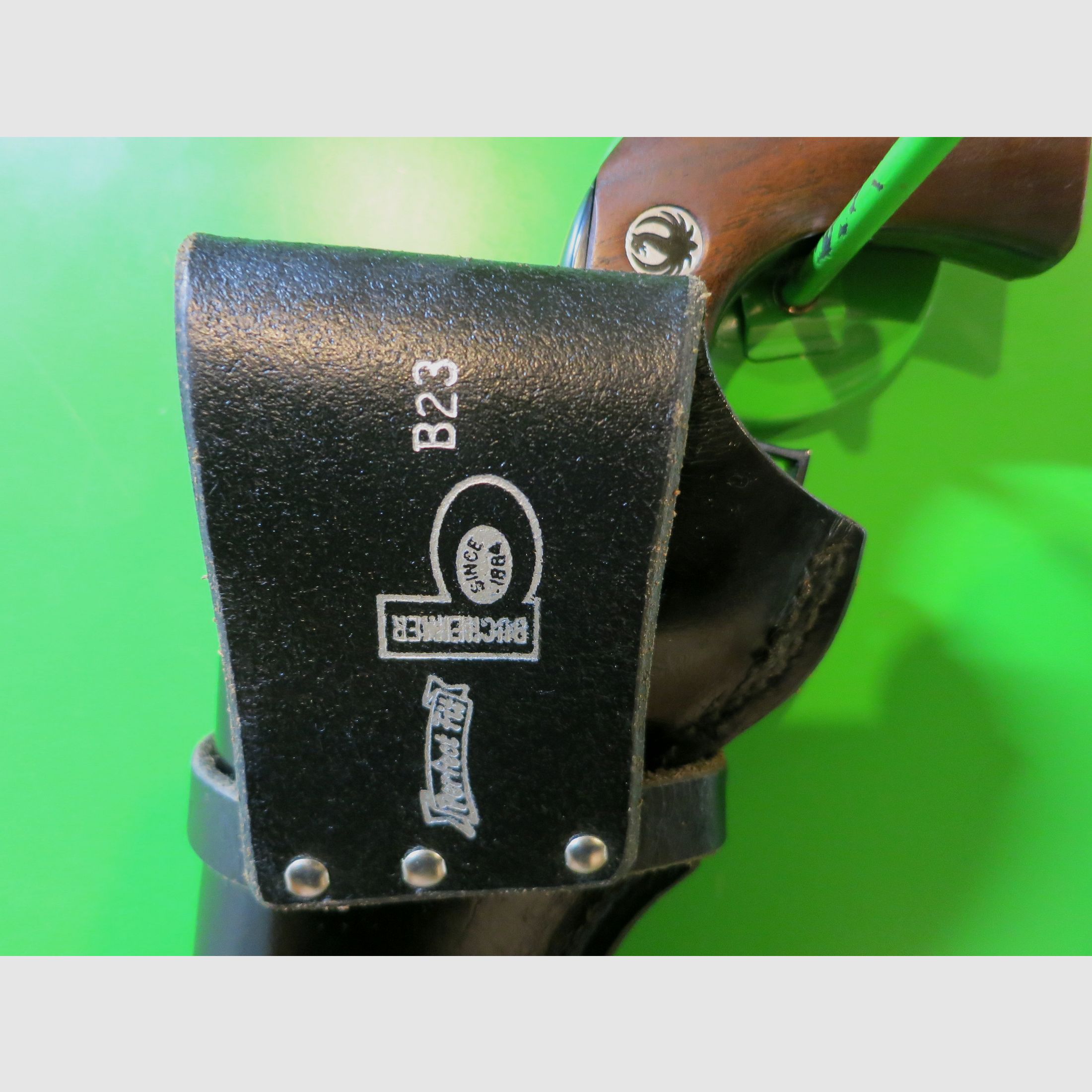 Revolver-Holster BUCHEIMER B23, Westernholster, Revolver bis 7,5"