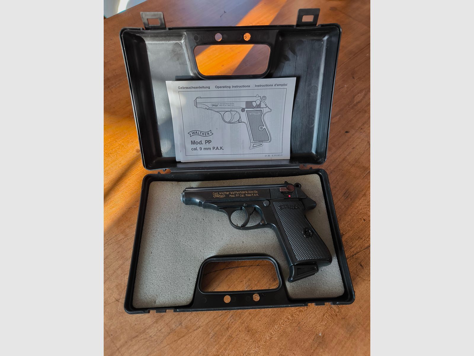 Walther PP cal. 9 mm P.A.K.