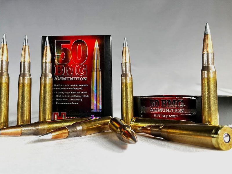 Hornady .50 BMG A-Tip Match 750 gr 1 paquete (10 disparos a 13,90 €*)
