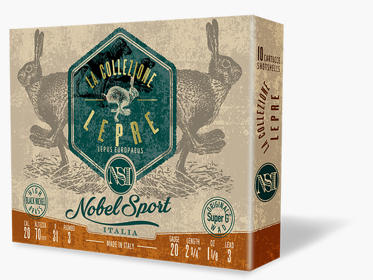 NOBEL SPORT LA COLLEZIONE LEPRE 31G CALIBRO 20