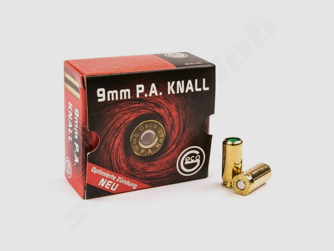 Geco	 Geco Nitro Platzpatronen 9 mm P.A.K. - 25 Stk