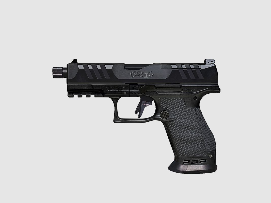 Walther – Pistole / PDP PRO Compact / 4.6 / 9mm Para / 3 X 18 Schuss / DPT / Magwell