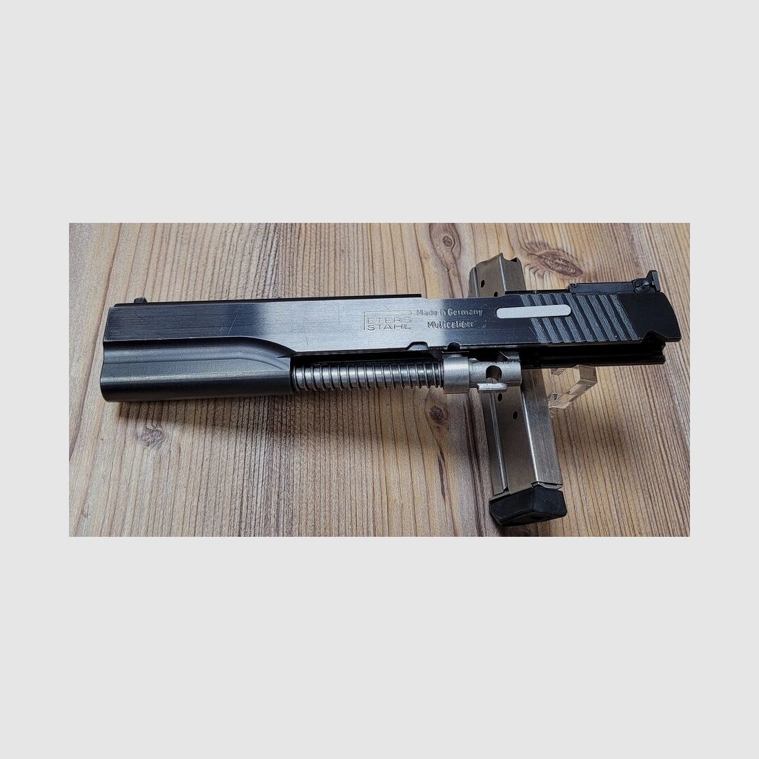 Peters Stahl Multicaliber .45ACP - 6" mit 9x19 Wechselsystem Multicaliber 6"