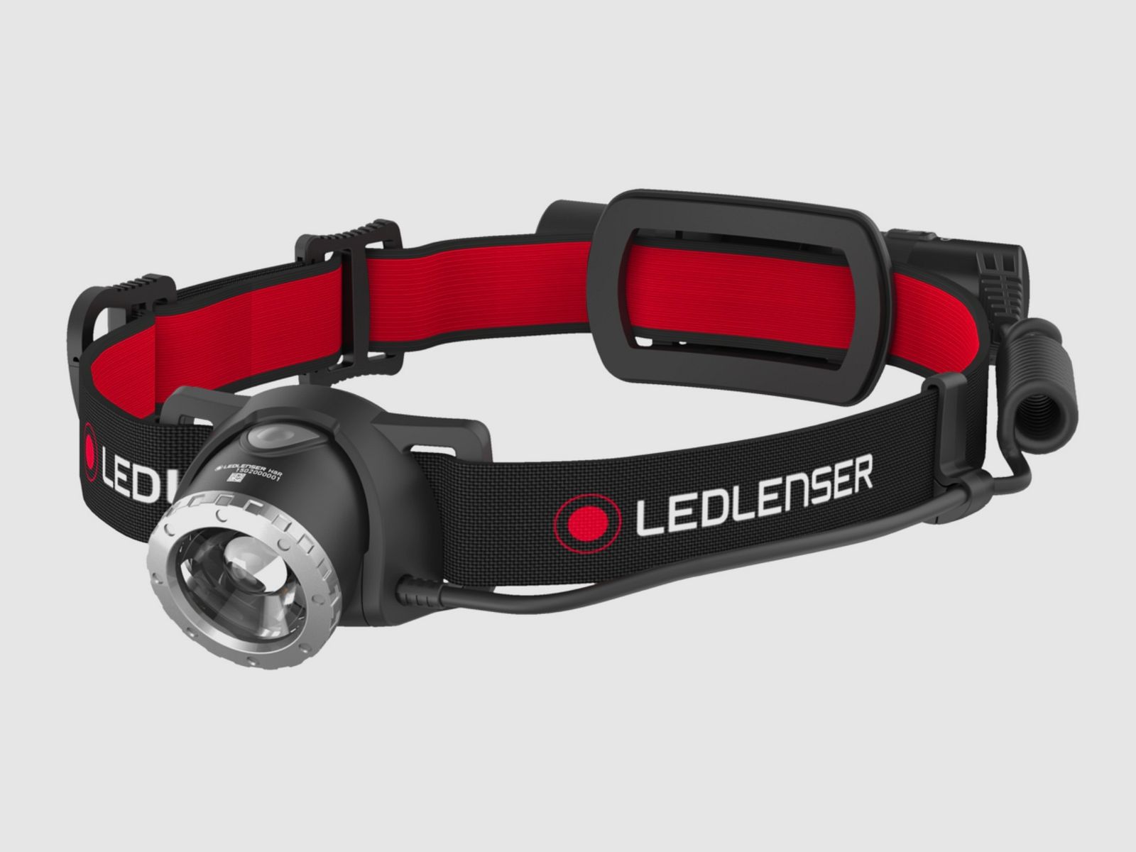 Ledlenser H8R lampada frontale ricaricabile impermeabile con set di filtri colorati fino a 600 lumen