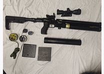 AEA HP Max MK2 Jads suppressor + extender, projectiles, accessories