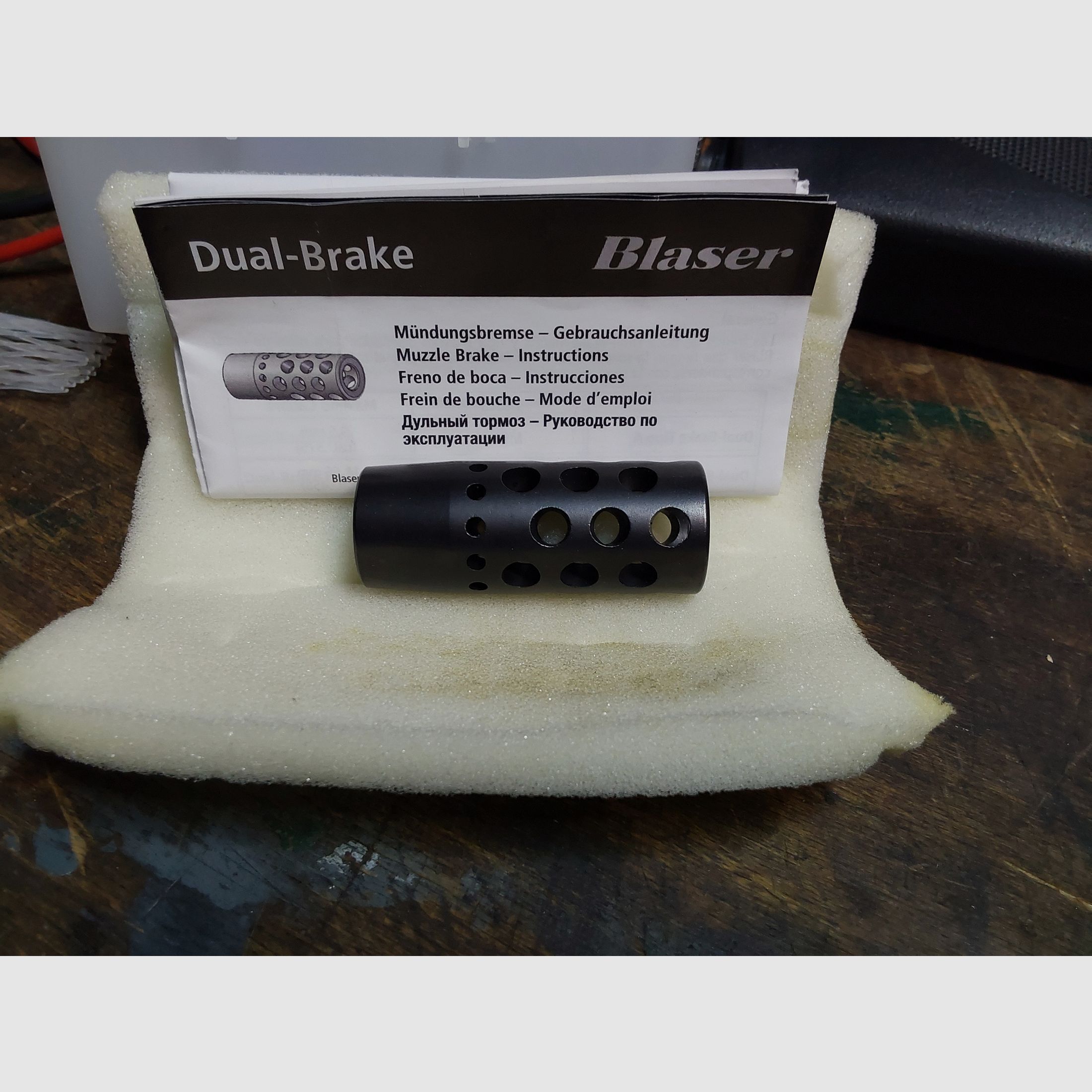 Blaser Dual Brake originele muzzle brake nieuw in doos
