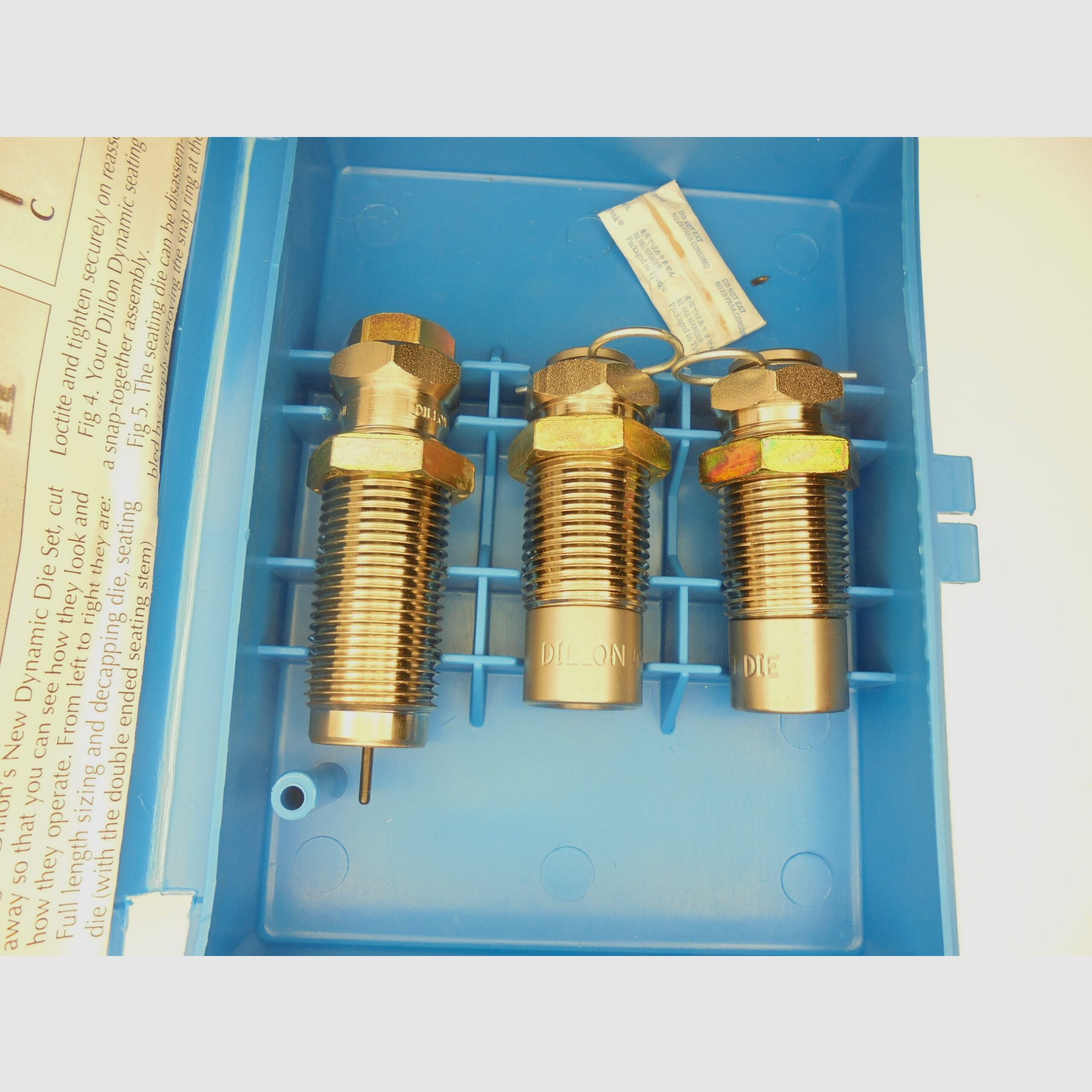 WERKZEUGSET CARBIDE DILLON KALIBER 45ACP, Bild 2 von 2