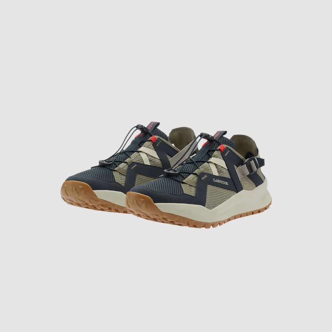 CHAUSSURES – HOMMES – LOWA – KALOYA VENT Navy / Seaweed, image 2 sur 7