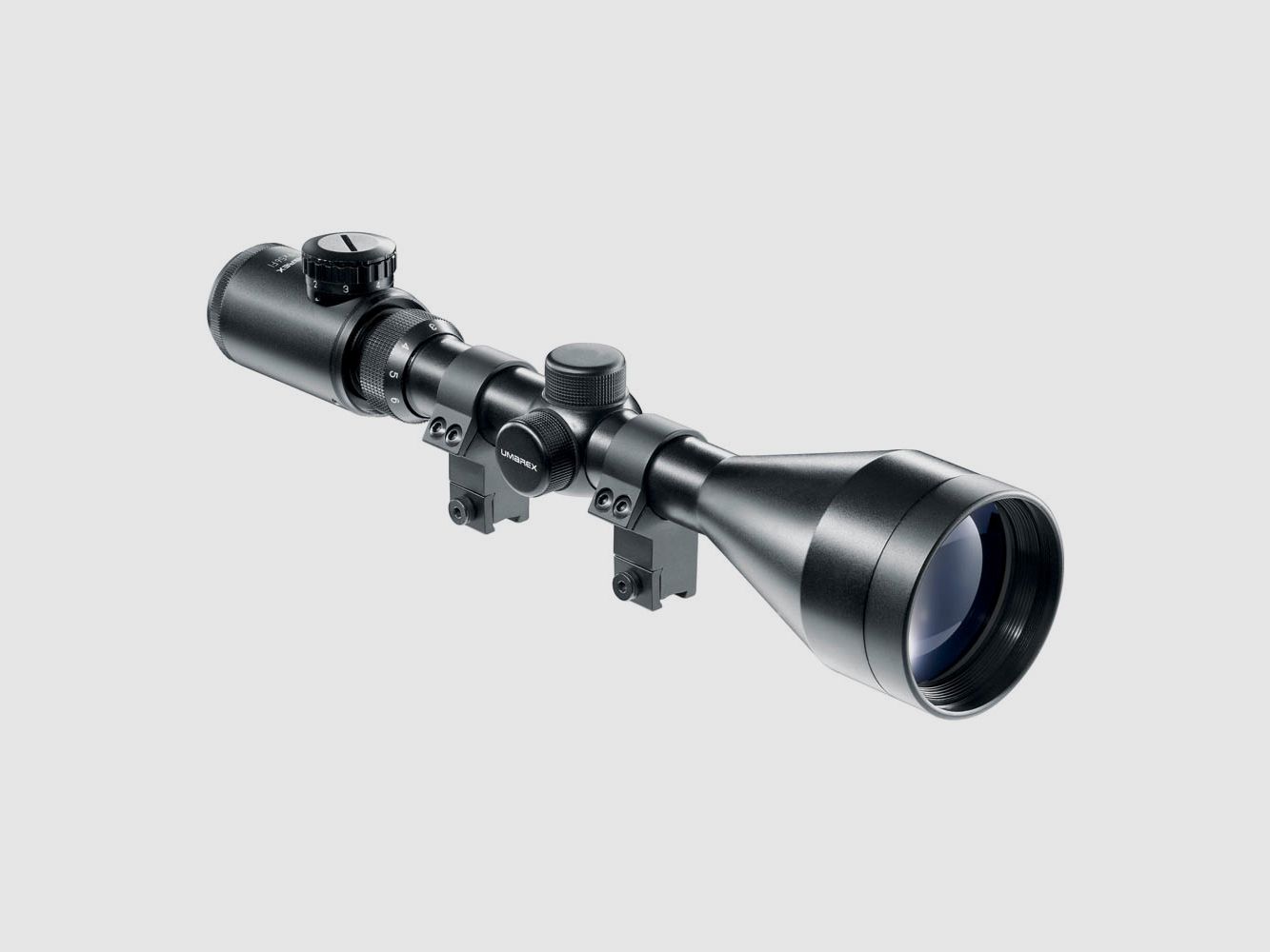 Umarex RS 3-9x56 FI beleuchtet + 11 mm Montageringe