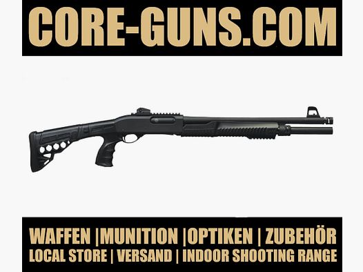 Huglu Victor Tactical Vorderschaftrepetierflinte Kaliber 12/76 sofort Verfügbar