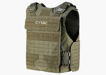 Porta piastre con 2 piastre in acciaio Stand Alone classe di protezione VPAM 7 (.308 Win.), solo 8 KG