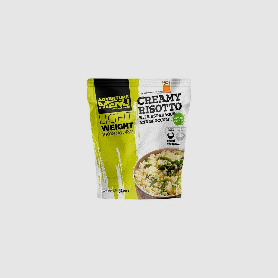 Adventure Menu Lightweight Big Creme-Risotto Spargel Brokkoli