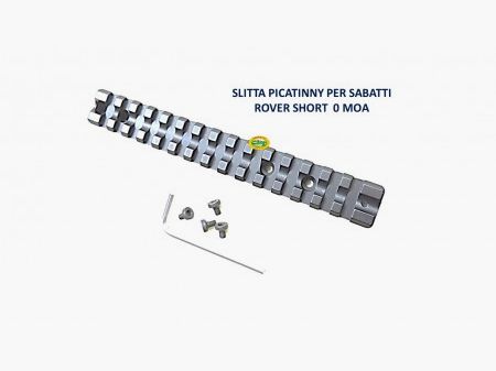 BASE PICATINNY CONTESSA PARA SABATTI ROVER SHORT 0 MOA