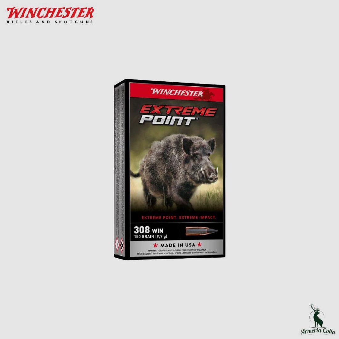 Winchester Ammunition Extreme Point 150gr cal. .308 Win.