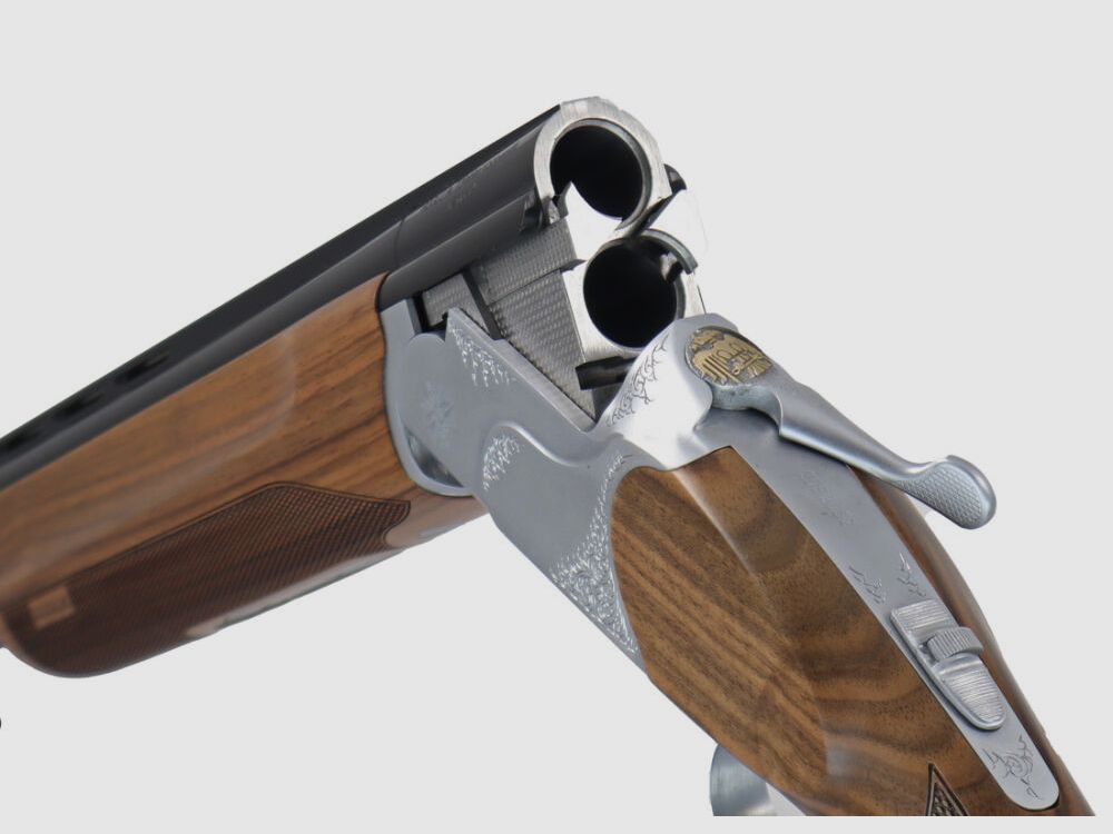 Huglu Huglu Bockdoppelflinte Victor Silber 76cm