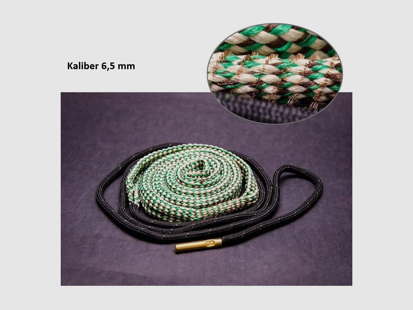Weapon cleaning Boresnake barrel cleaner cleaning cord cleaning rope of various calibers, image 6 of 8