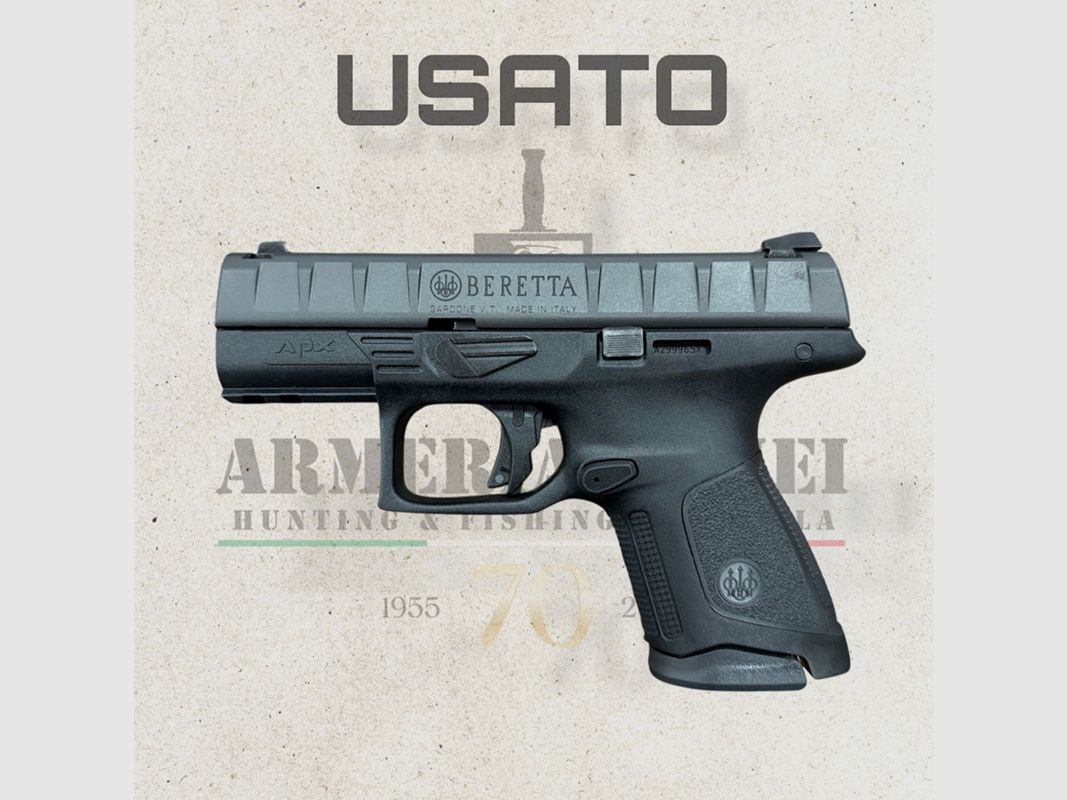 USATO – PISTOLA – BERETTA MOD. APX COMPACT cal. 9×19, immagine 1 di 4