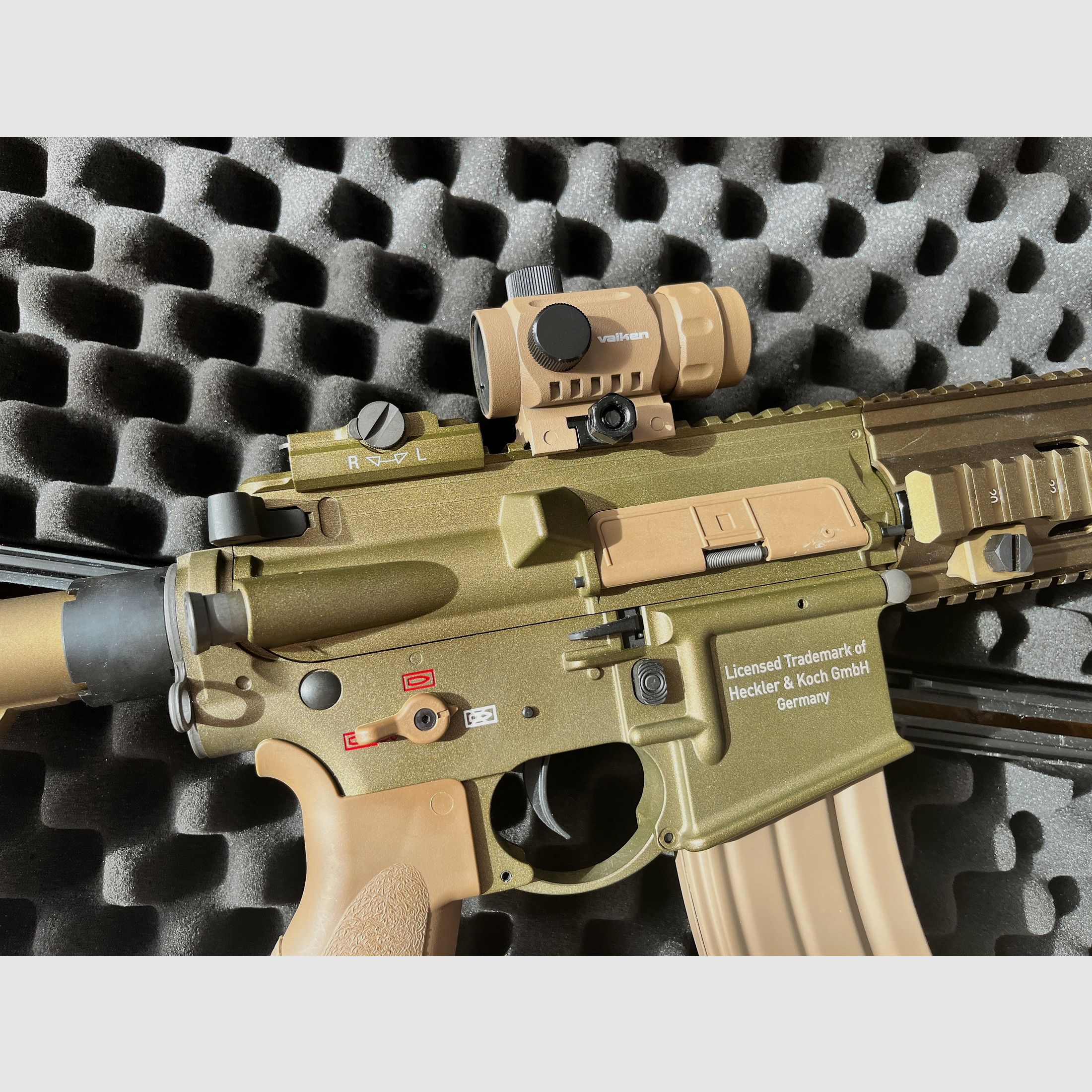Umarex HK416 S-AEG in RAL 8000 Airsoft