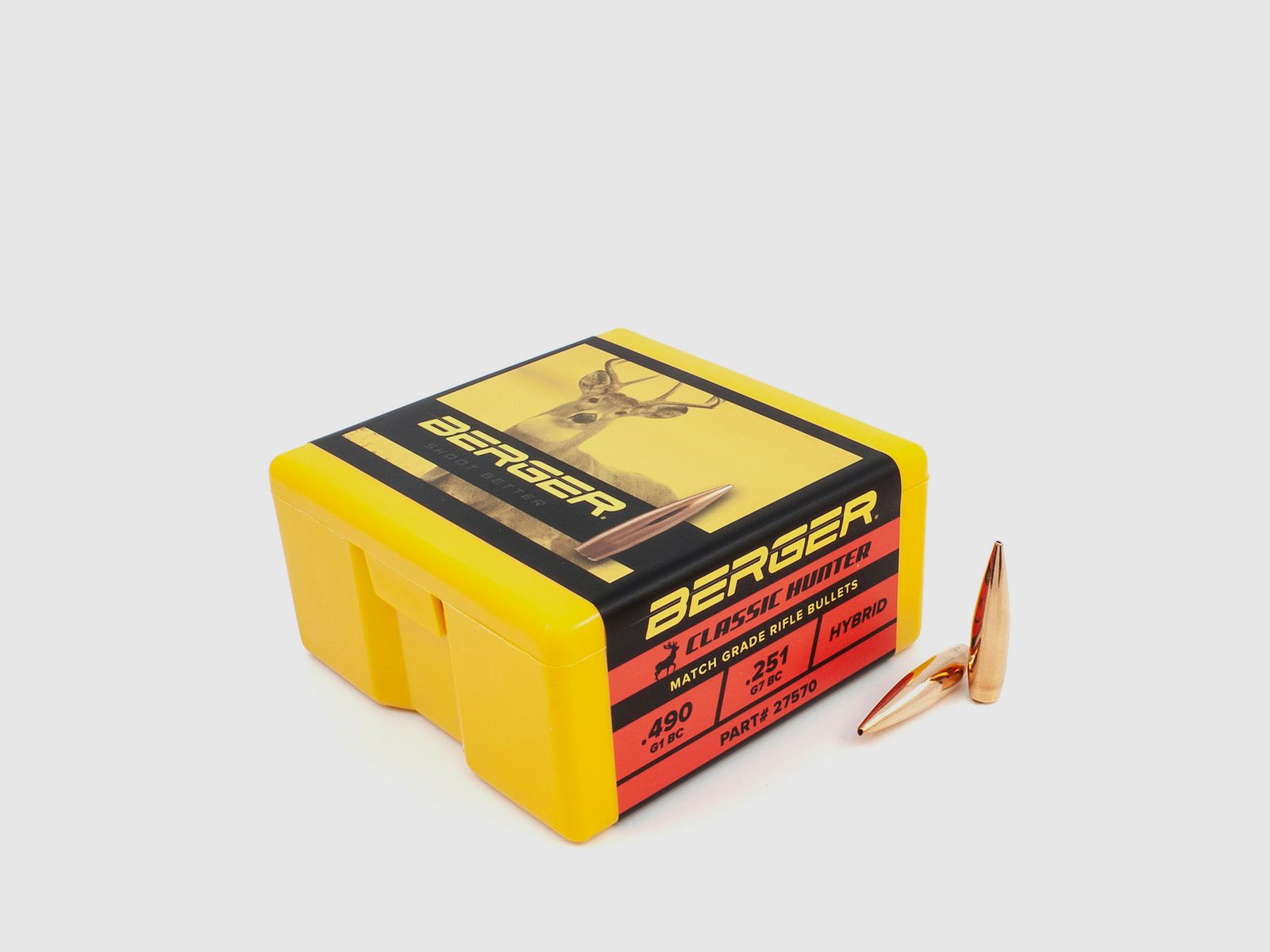 Berger Geschoss .270 Classic Hunter 130GR 100 Stück