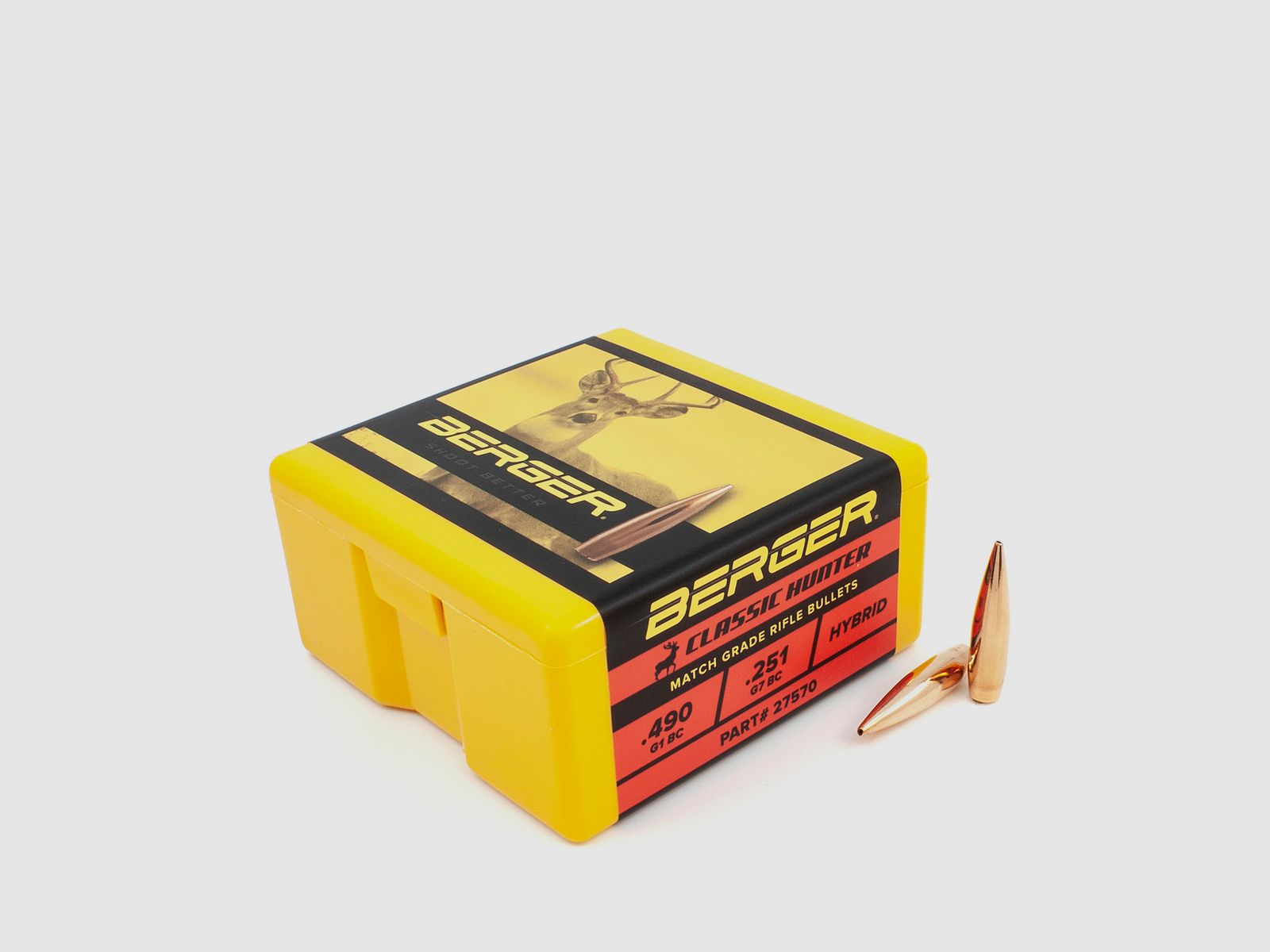 Berger Geschoss .270 Classic Hunter 130GR 100 Stück