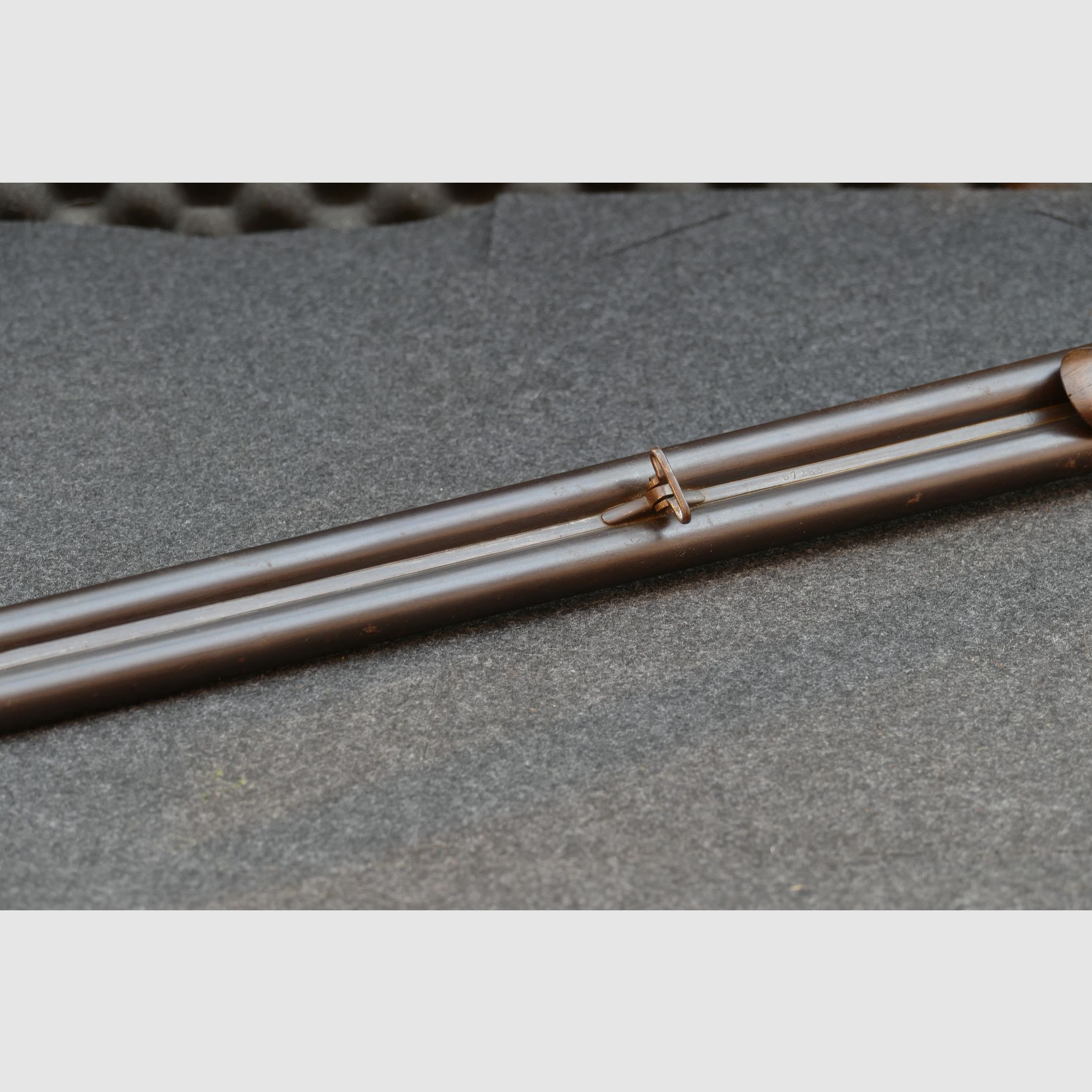 Fusil de chasse belge à double canon Clement Liège, calibre 16/65