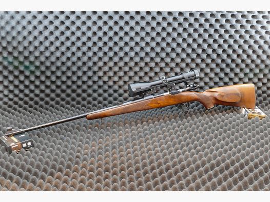 Carabine à répétition, système 98, fabricant Luger, modèle L99, 30-06Spr, montage EAW pour rail intérieur Zeiss