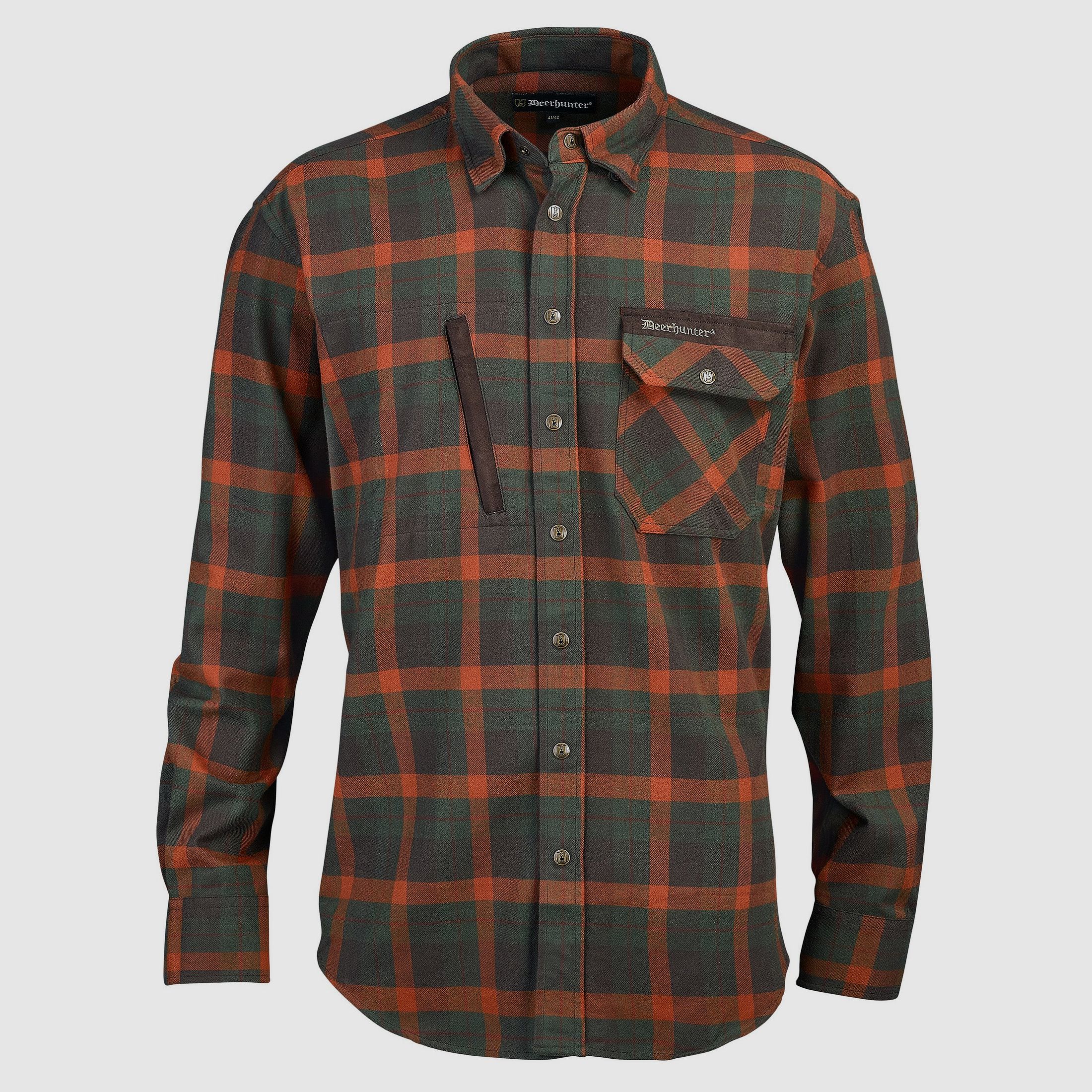 Deerhunter Herren-Langarmhemd Ethan