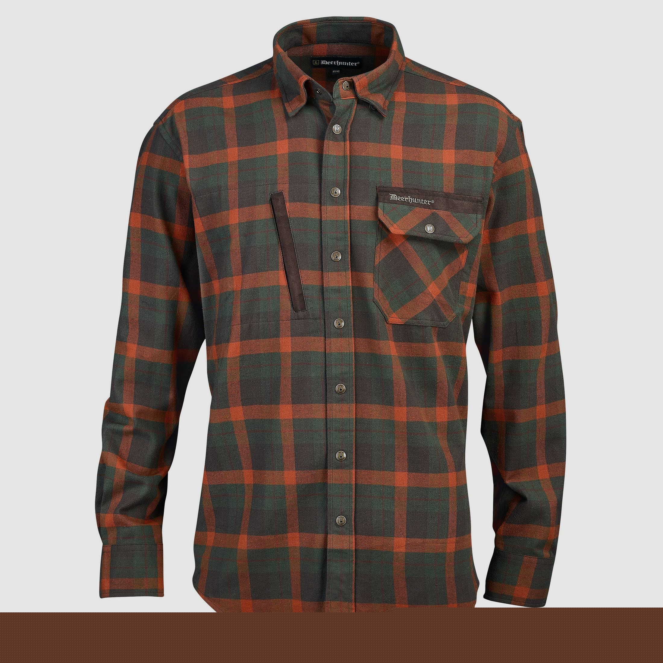 Deerhunter Herren-Langarmhemd Ethan