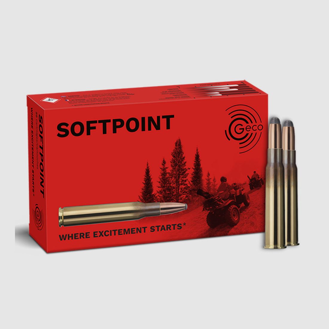 8X57JRS GECO SoftPoint 185gr