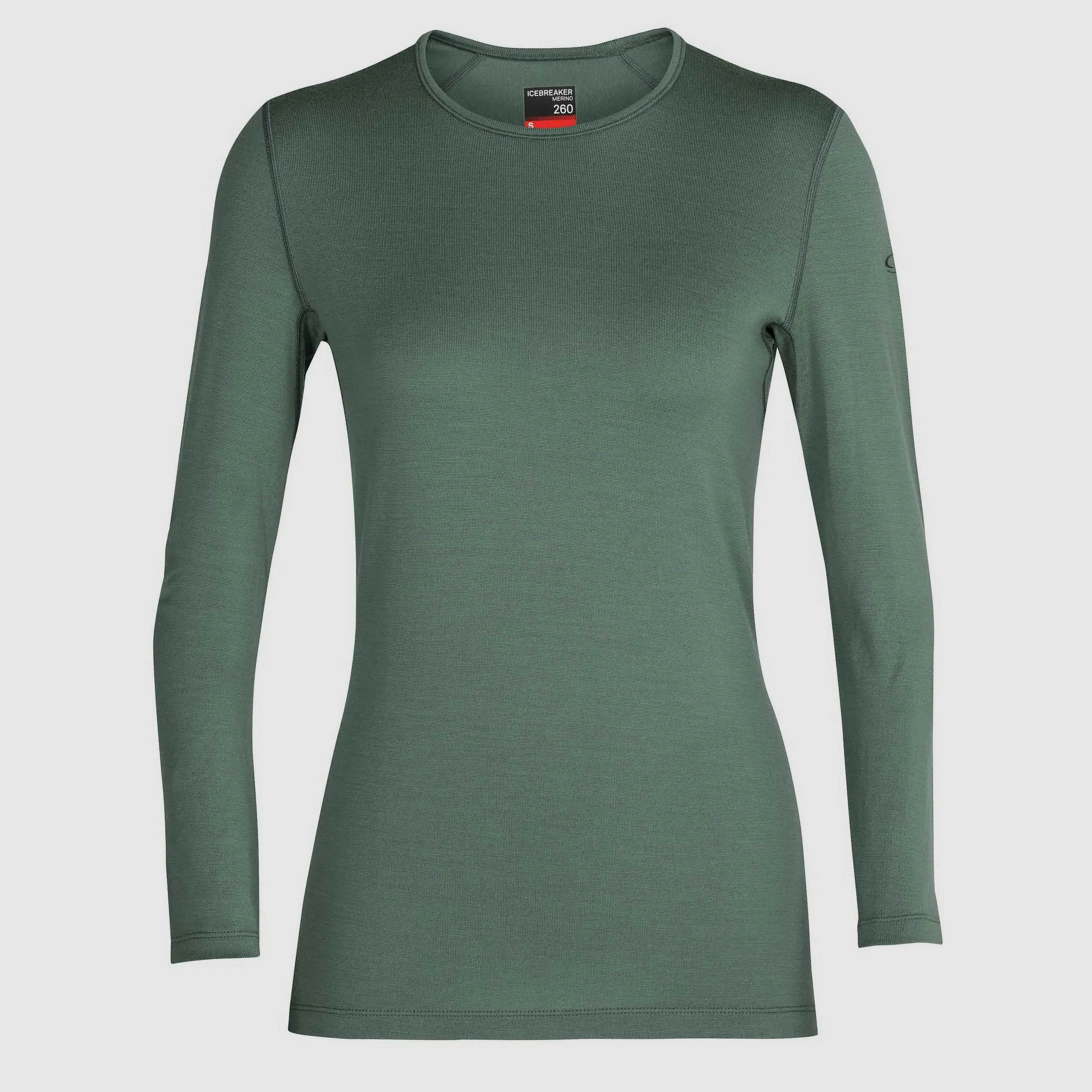 Icebreaker Icebreaker Langarmshirt Tech Merino 260 sage Frauen
