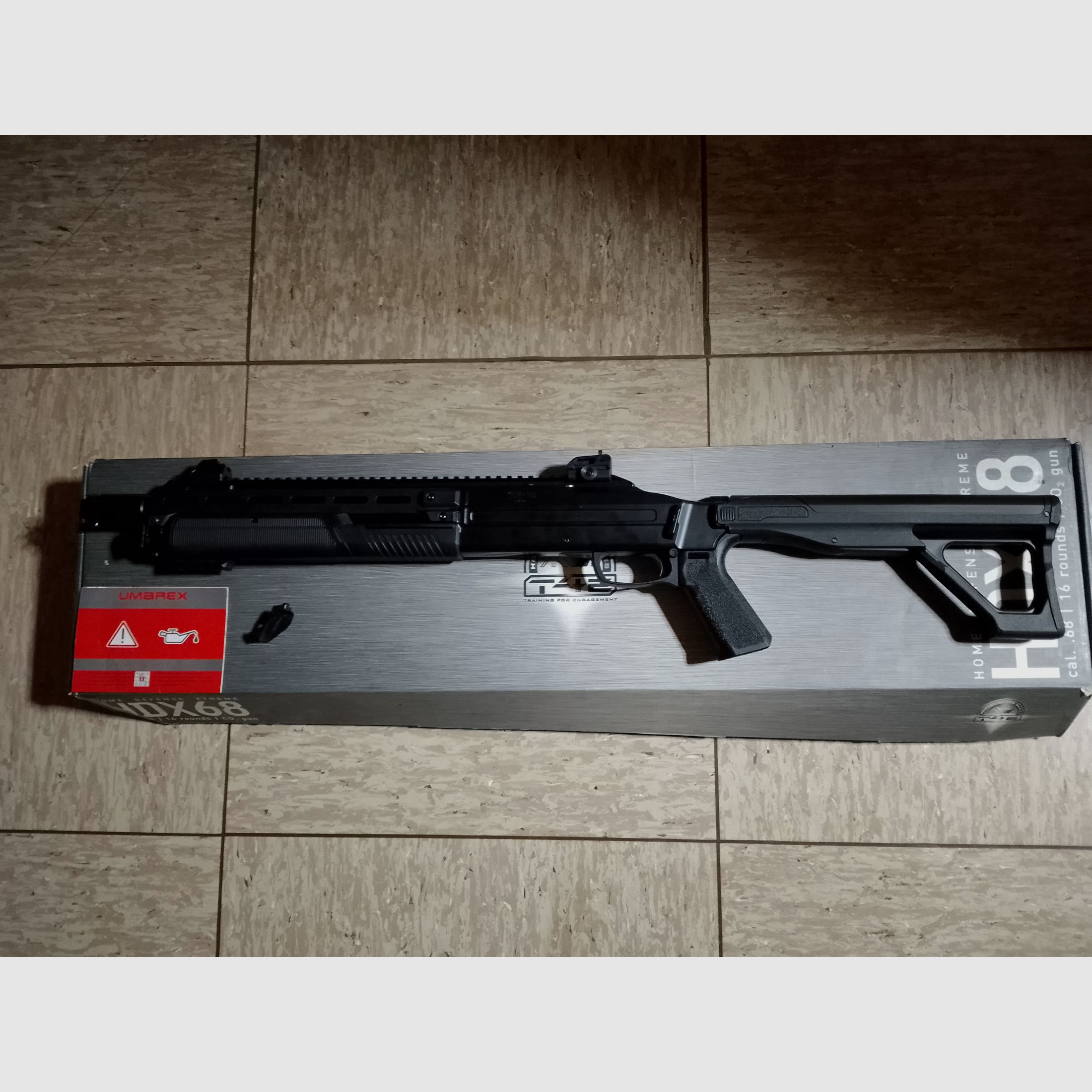  T4E Hdx68 co2 Druckluftgewehr Home Defense Gewehr neu ungeschossen cal .68 Ram  