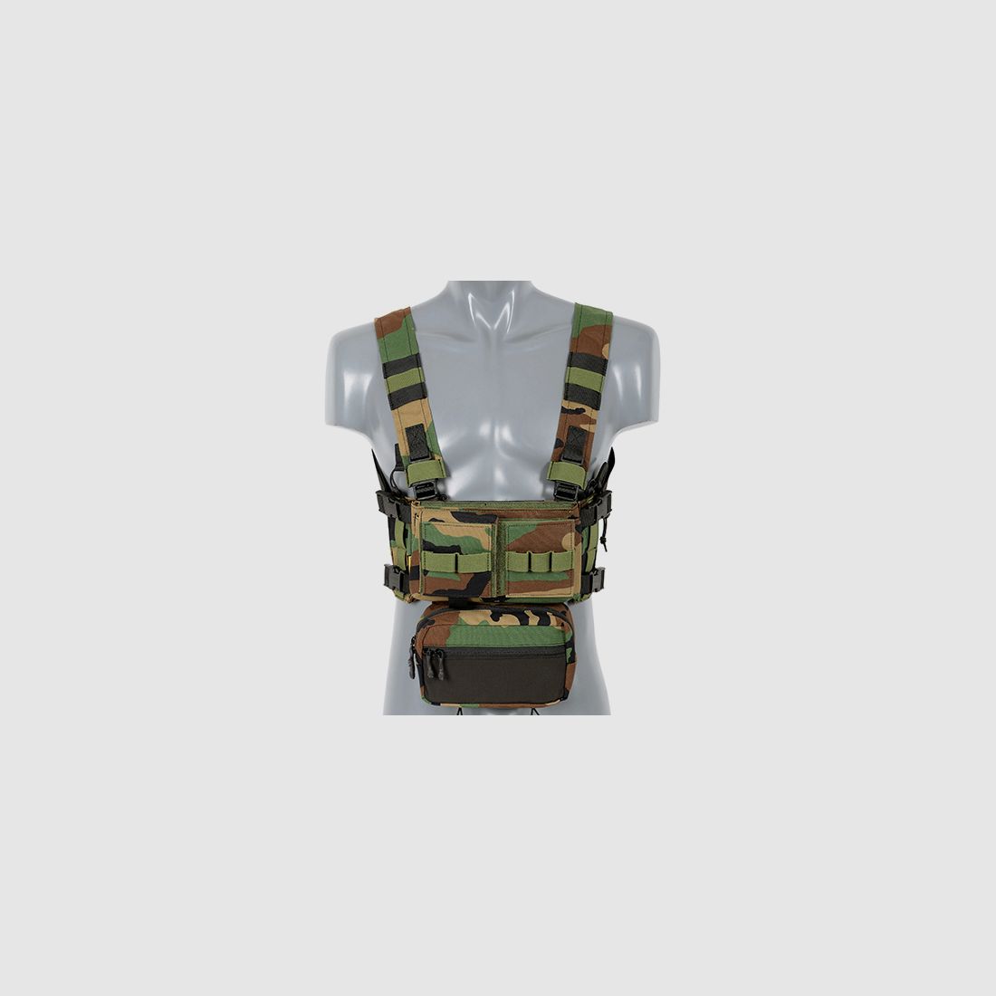 Micro MK3 Chest Rig - Woodland [EM]