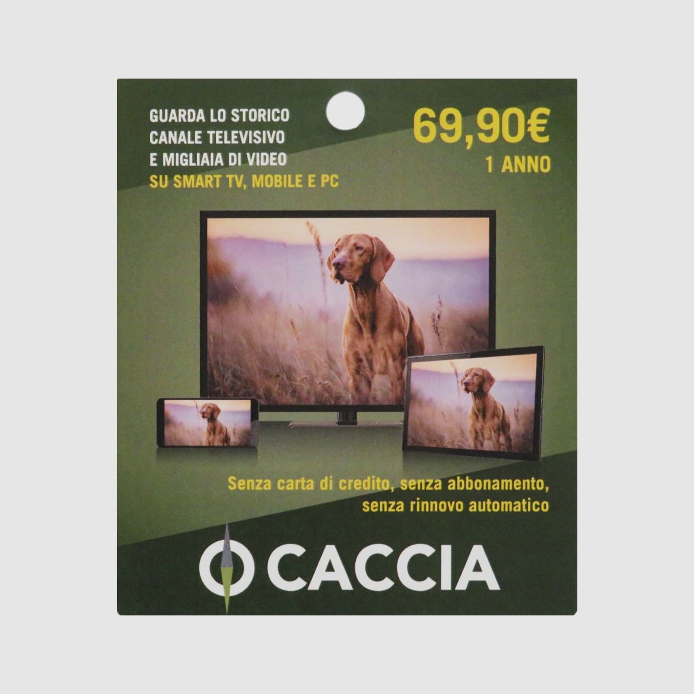 Cacciaepesca.tv Abonnement Jagd 12 Monate, Bild 1 von 2