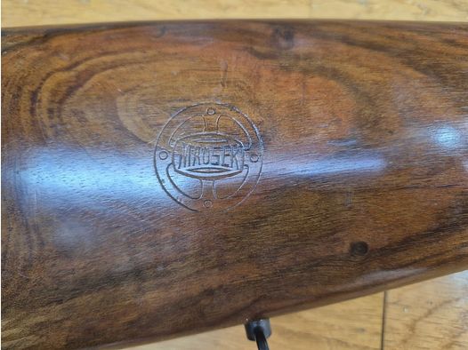 Très belle carabine de compétition Mauser ES 350 B – III° Reich – Modèle Meisterschaftsbüchse – 22LR – Arme de fin 1936 – Mono-matricule – Dioptre Mauser – Splendide état quasi muséal – TBE++