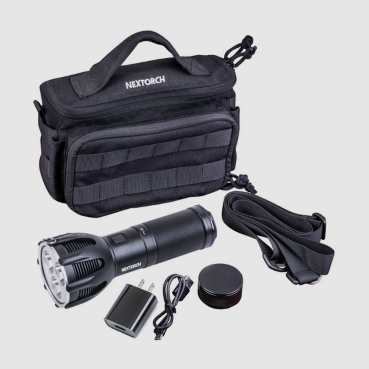 Nextorch Saint Torch 30 V2.0 8000 Lumen Mobiele Outdoor Zoeklamp voor Redding en Speciale Eenheden