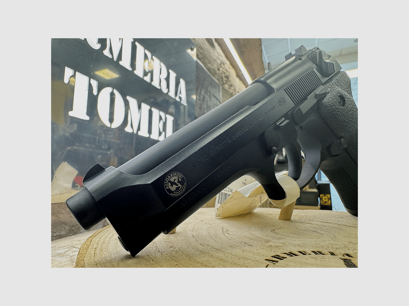 PISTOLA – BERETTA – 98FS cal. 9×21 (EDIZIONE ASSOARMIERI), immagine 2 di 6
