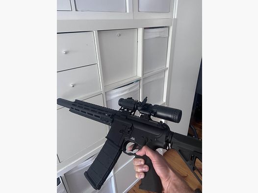 Lancer Blazer Gen3 10" Proline ETU (S)AEG, Black | Magnifer + Rotpunkt Visier