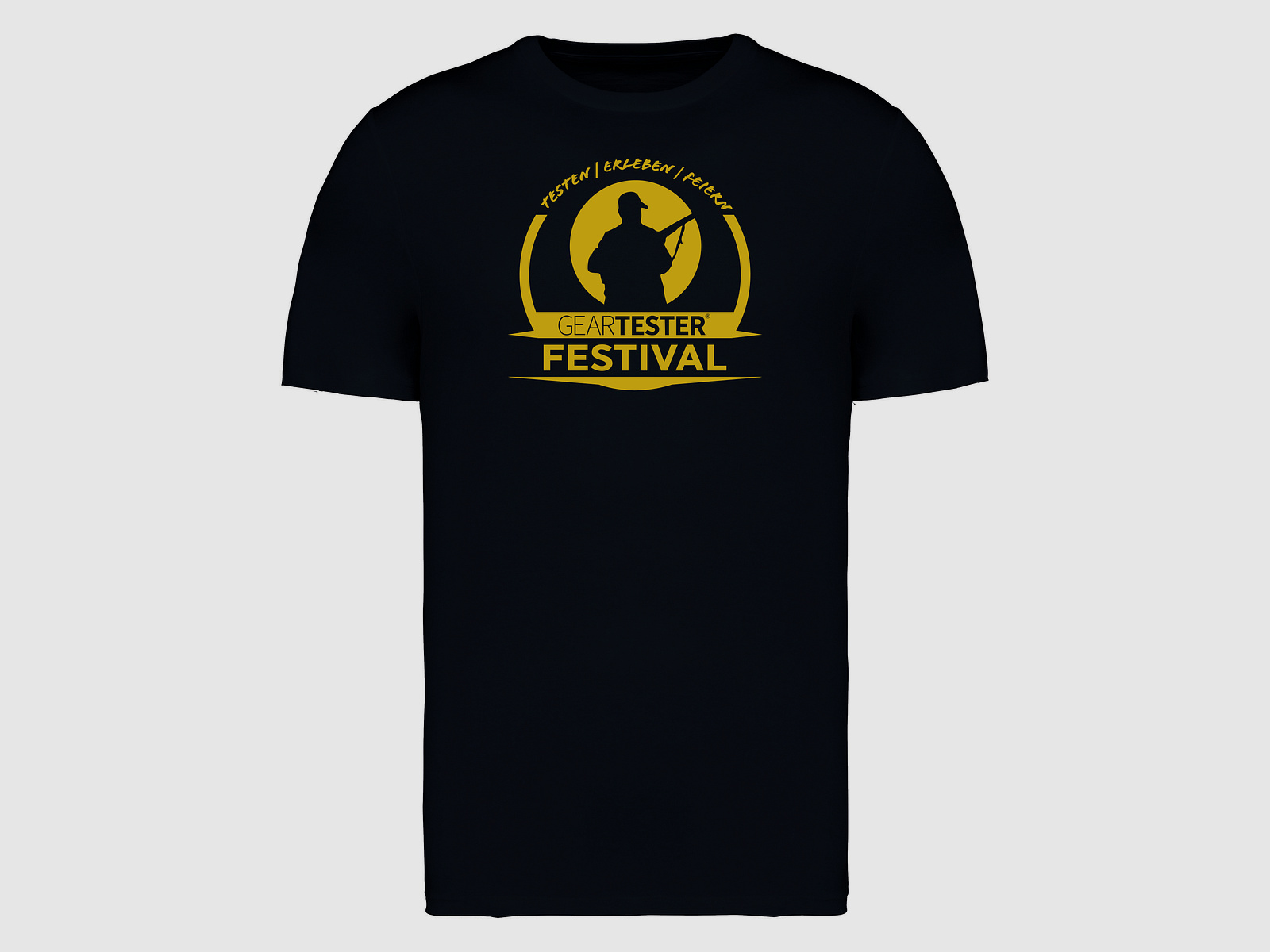 Geartester Festival Bio T-Shirt, großes Logo
