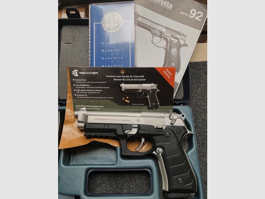 P.Beretta 92 FS Parabellum 9 x 19mm - Inox