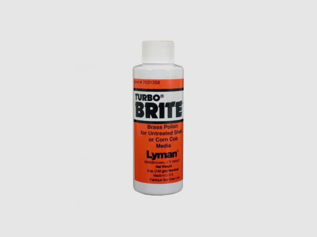 LYMAN CASE POLISH TURBO BRITE 5 OZ