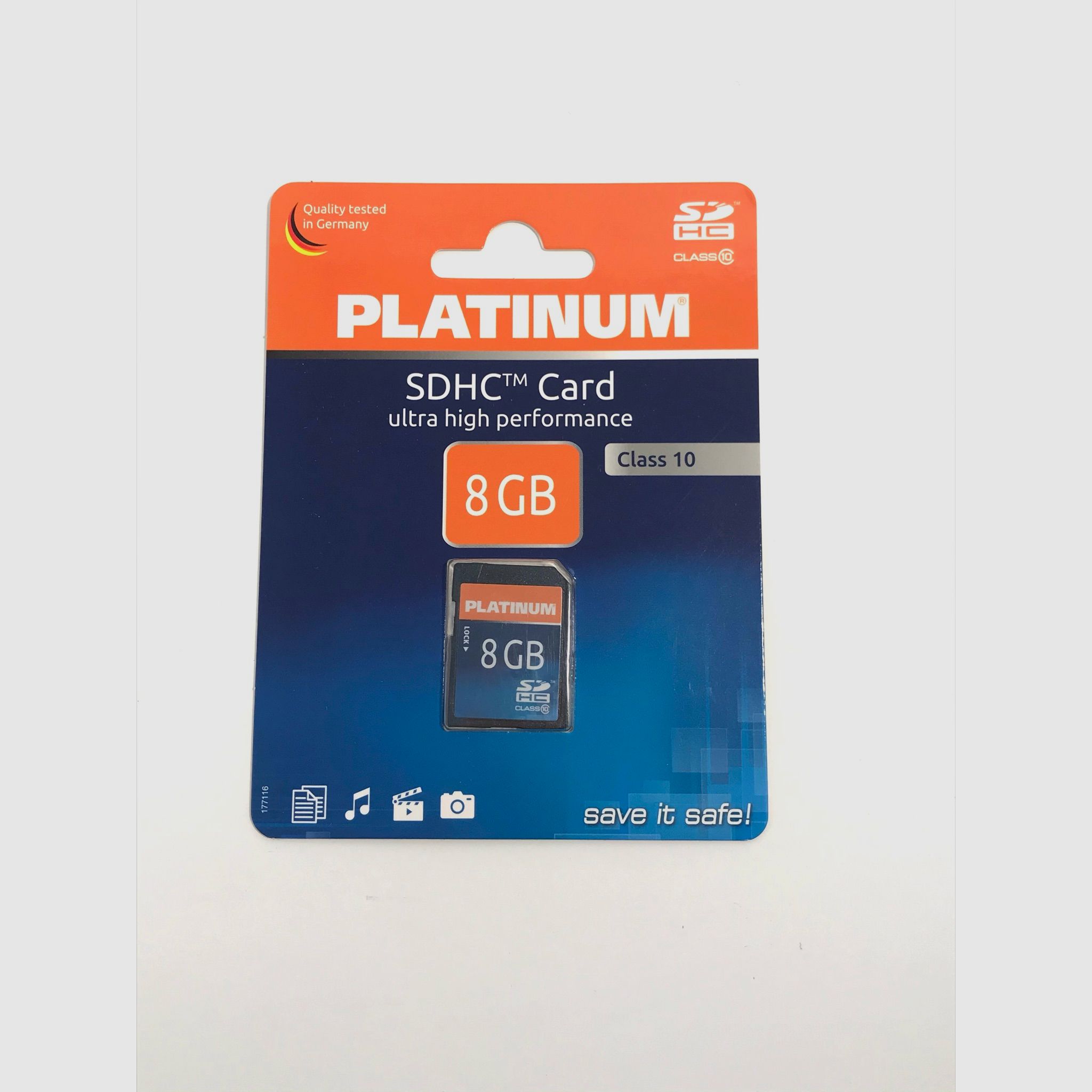 8 GB SD-Karte für Wildkameras