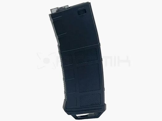 Chargeur AMAROK AEG Type A Noir/Fumé - Haute Capacité - Compatible Airsoft - Fiabilité et Performance