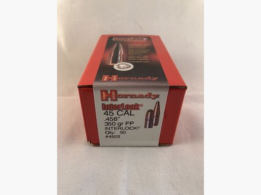 HORNADY Balas 45 GR 350 FP