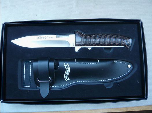 Walther P38  Knife Feststehenes Messer für Jagd und Freizeit
