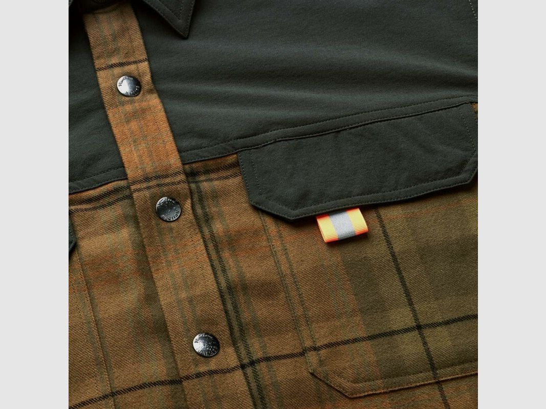 Northern Hunting Herren Hemd Kjall Braun
