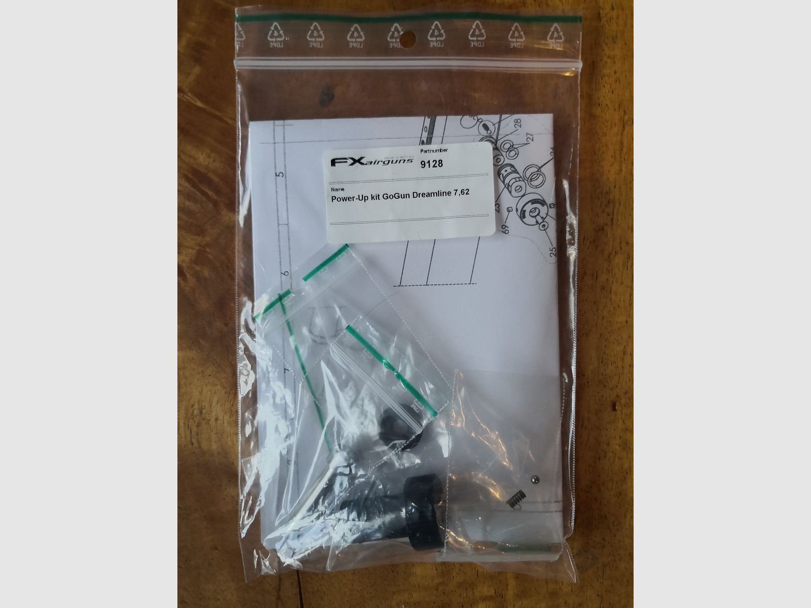 Exportkit Power-Up Kit Trimkit Dreamline FXairguns Cal. 7,62mm NEU