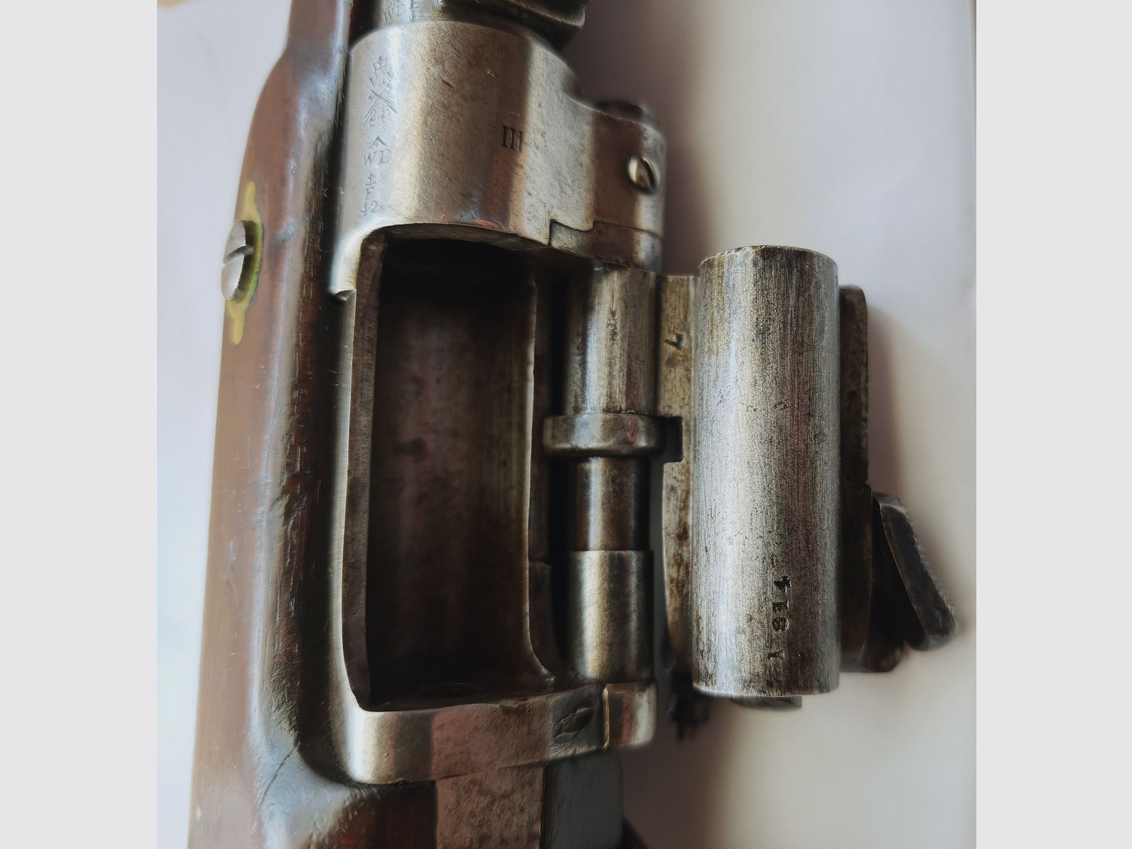 Original Snider Enfield Mk III Cavalry Carbine Kal. .577Snider - interessant gestempelt - sehr gut , Bild 12 von 13