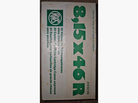 Cartucce per fucile a fuoco, 8,15x46R