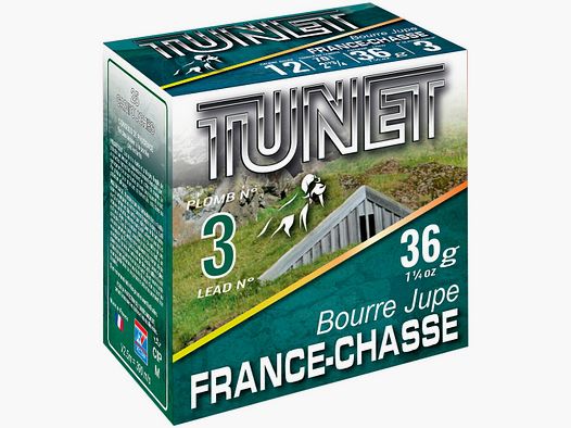 Tunet 12/70 Jagd 2,7mm 36g
