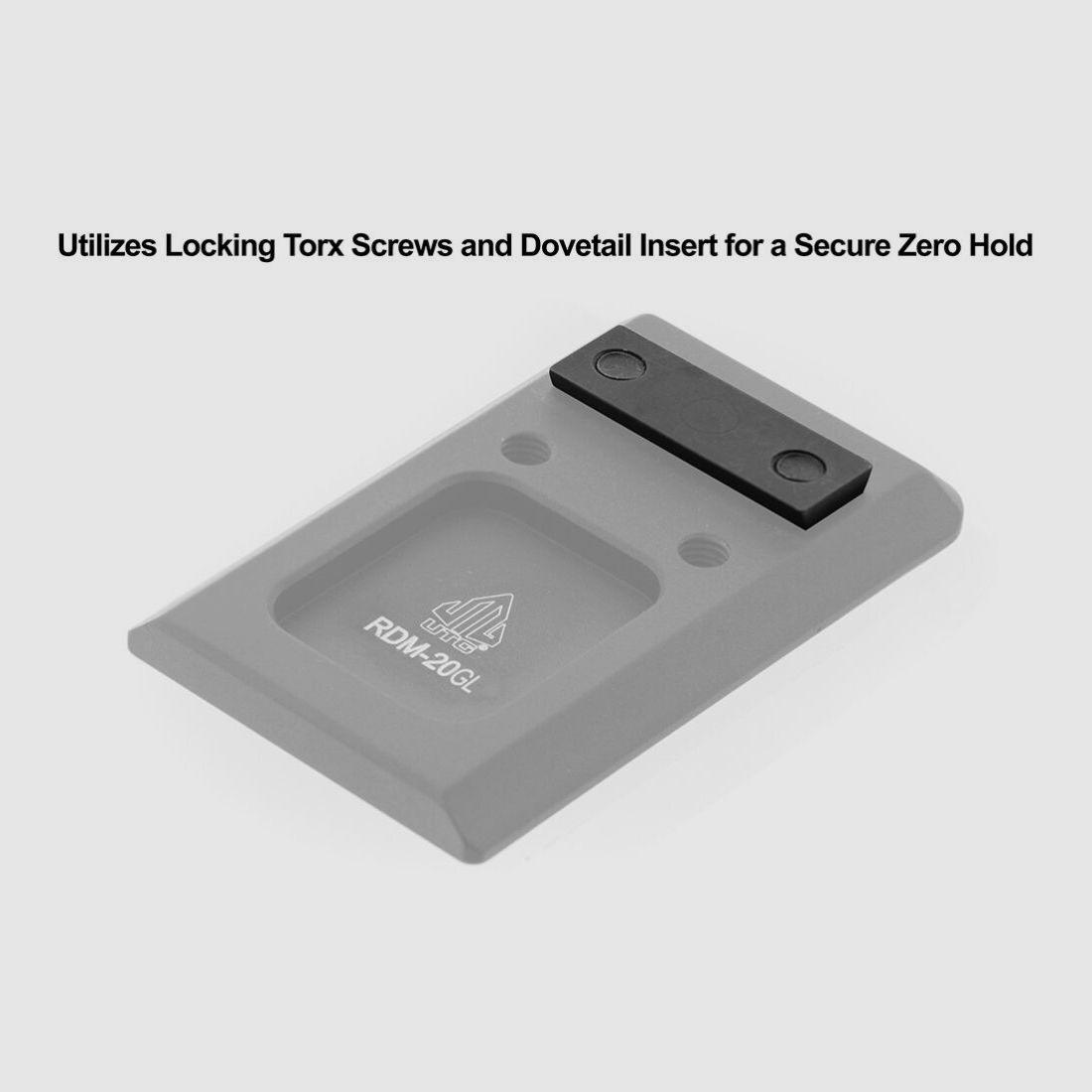 UTG Leapers Super Slim RDM20 Mount für Glock (Kimme)- schwarz